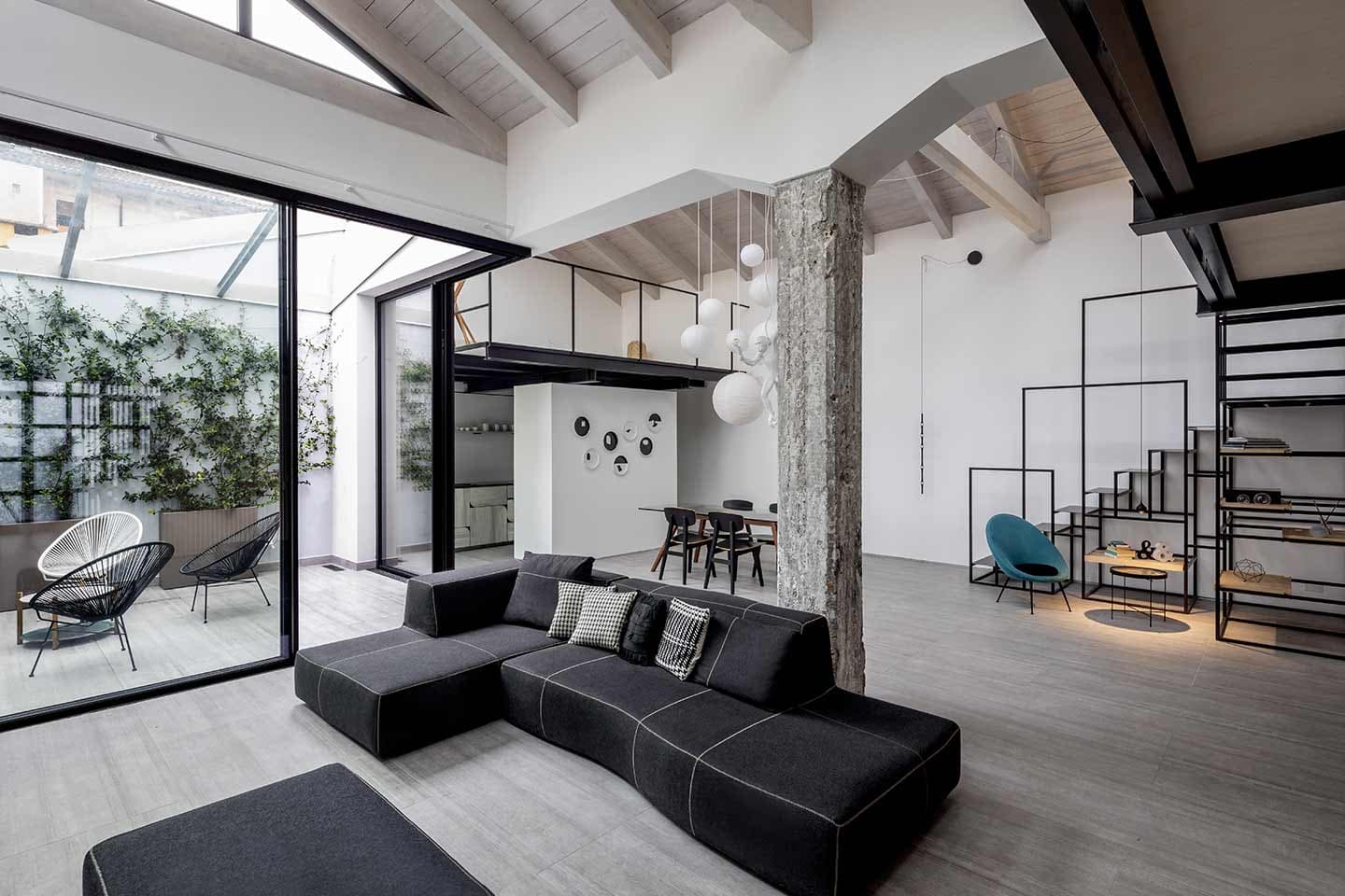 Loft open space moderno
